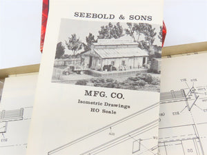 HO Scale Campbell 377-1295 Seebold Manufacturing Building Craftsman Kit
