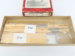HO Scale Campbell 449 Grain Storage Bin Building Craftsman Kit