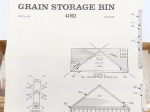 HO Scale Campbell 449 Grain Storage Bin Building Craftsman Kit