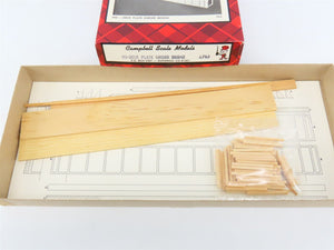 HO Scale Campbell 765 Deck Plate Girder Bridge Building Craftsman Kit