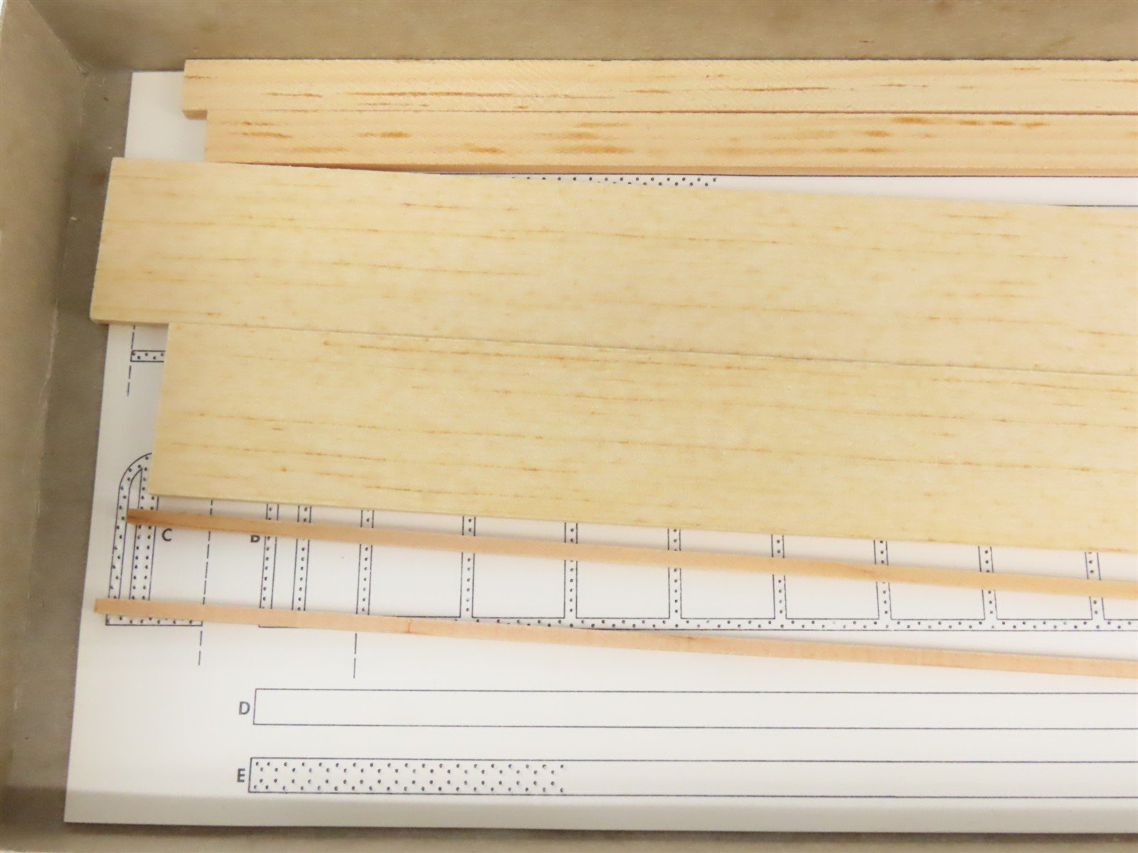 HO Scale Campbell 765-550 Deck Plate Girder Bridge Building Craftsman Kit
