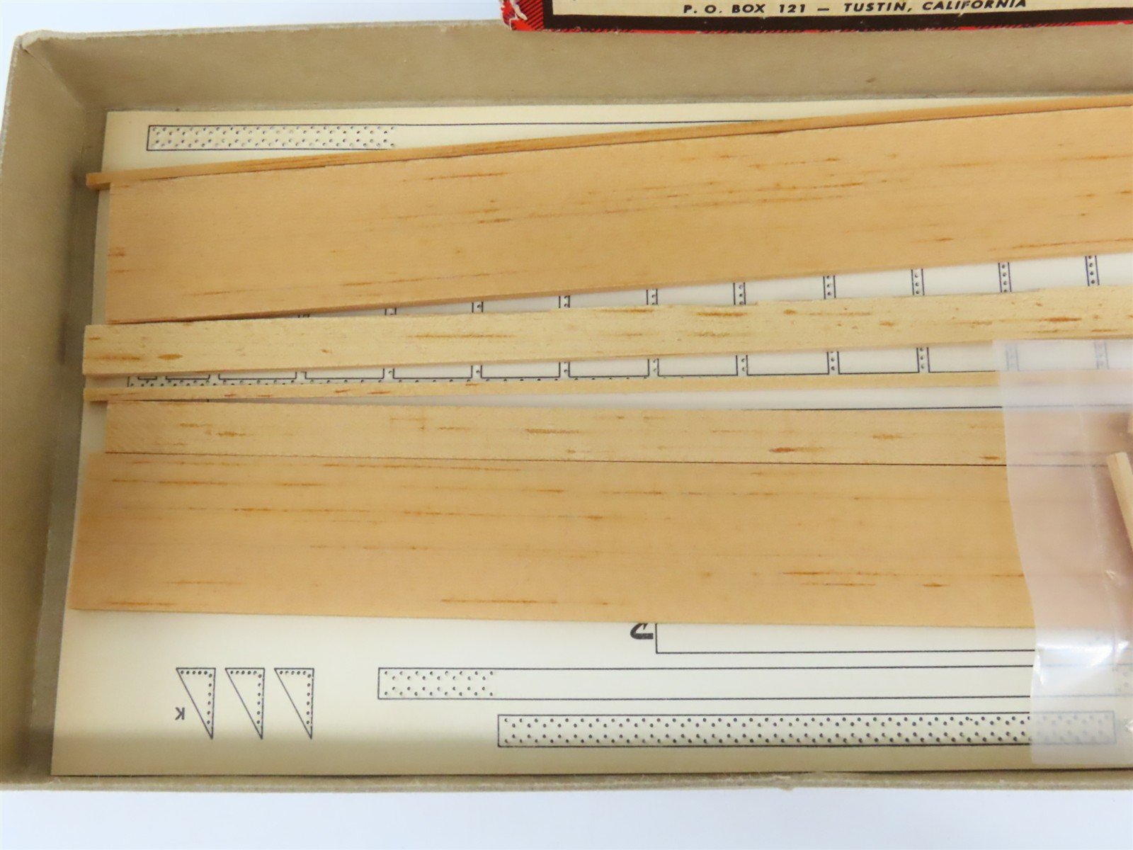 HO Scale Campbell 765 Deck Plate Girder Bridge Building Craftsman Kit