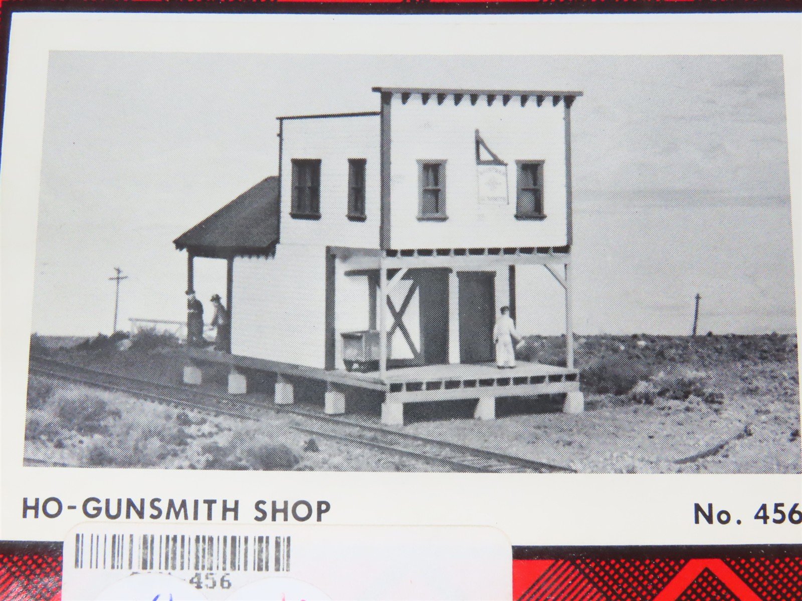 HO Scale Campbell 456 Gunsmith Shop Building Craftsman Kit