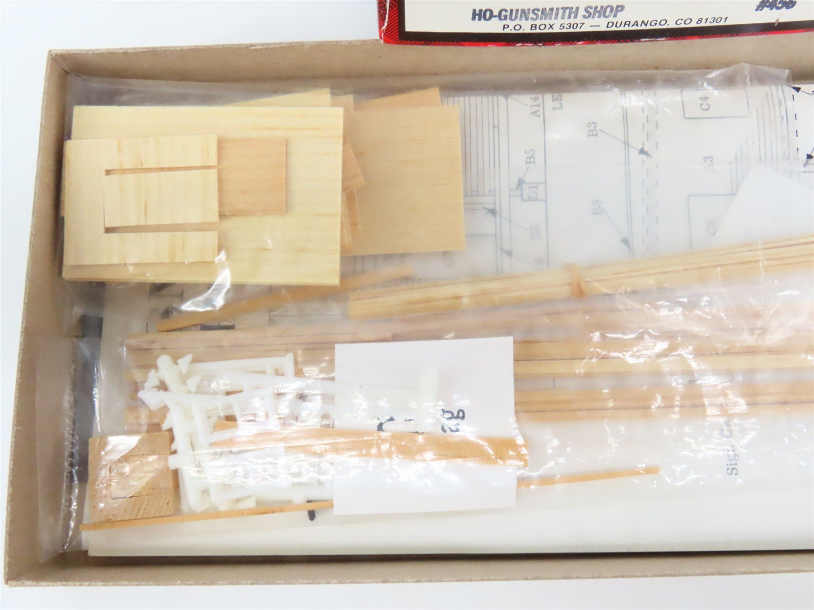 HO Scale Campbell 456 Gunsmith Shop Building Craftsman Kit