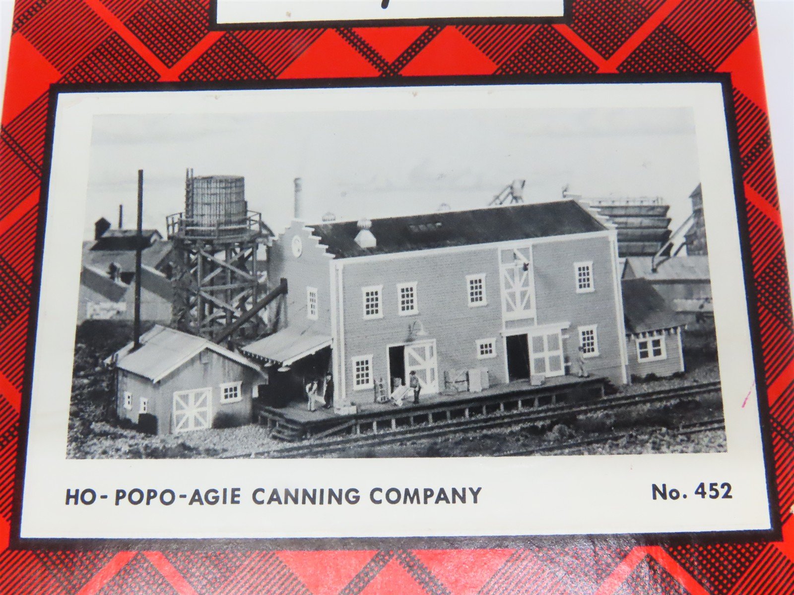 HO Scale Campbell 452 Popo-Agie Canning Co. Building Craftsman Kit