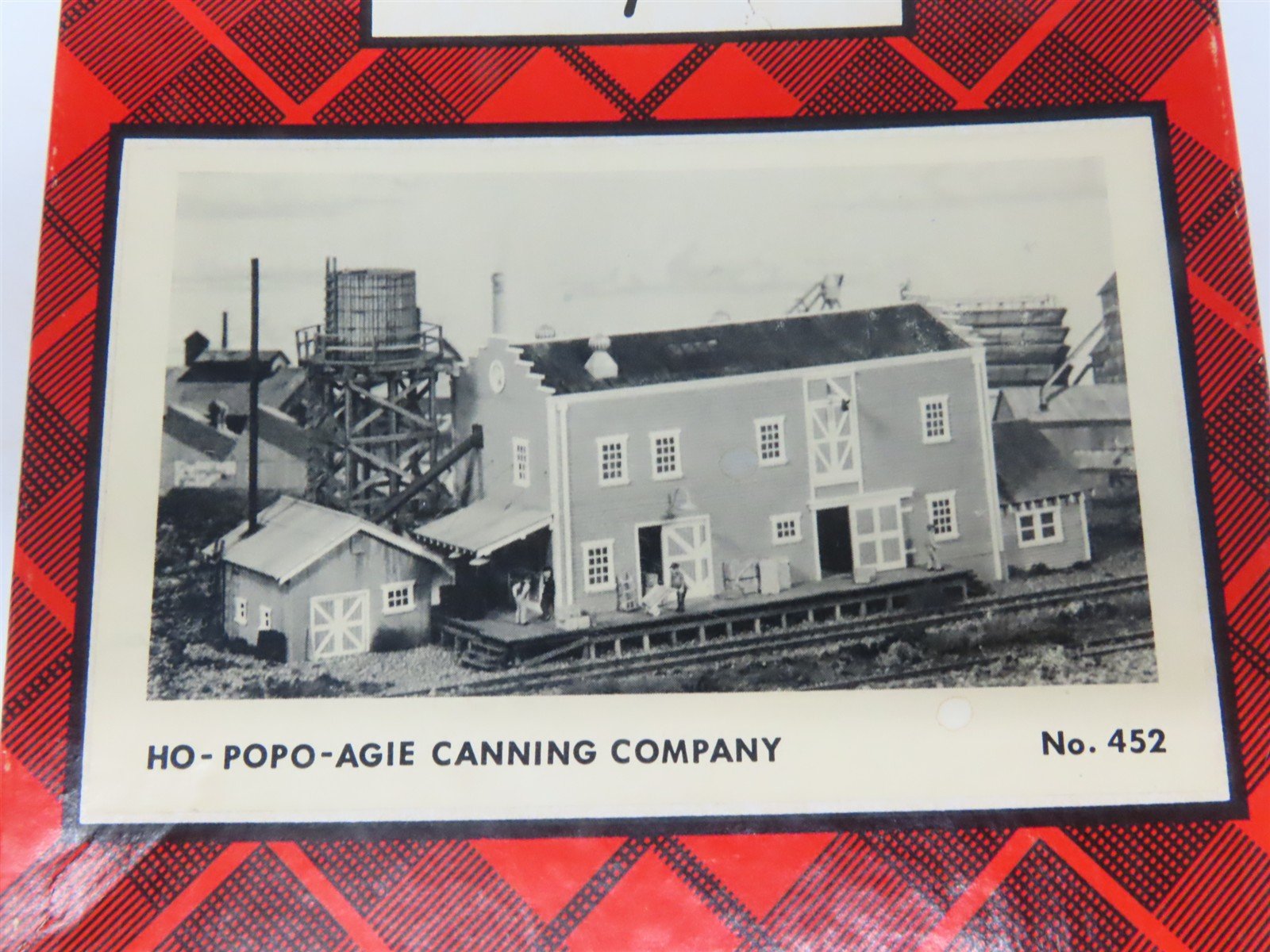 HO Scale Campbell 452 Popo-Agie Canning Co. Building Craftsman Kit