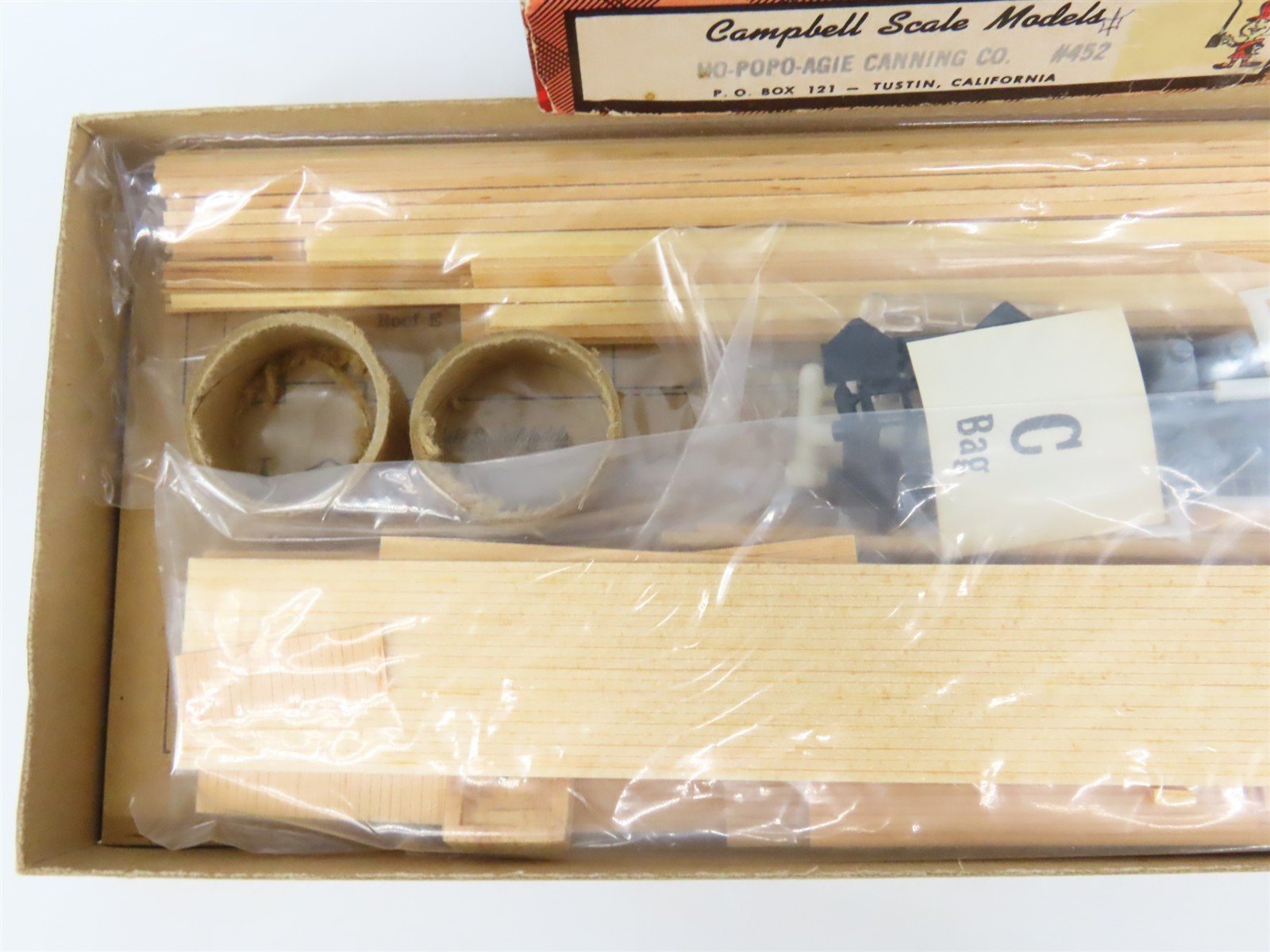 HO Scale Campbell 452 Popo-Agie Canning Co. Building Craftsman Kit