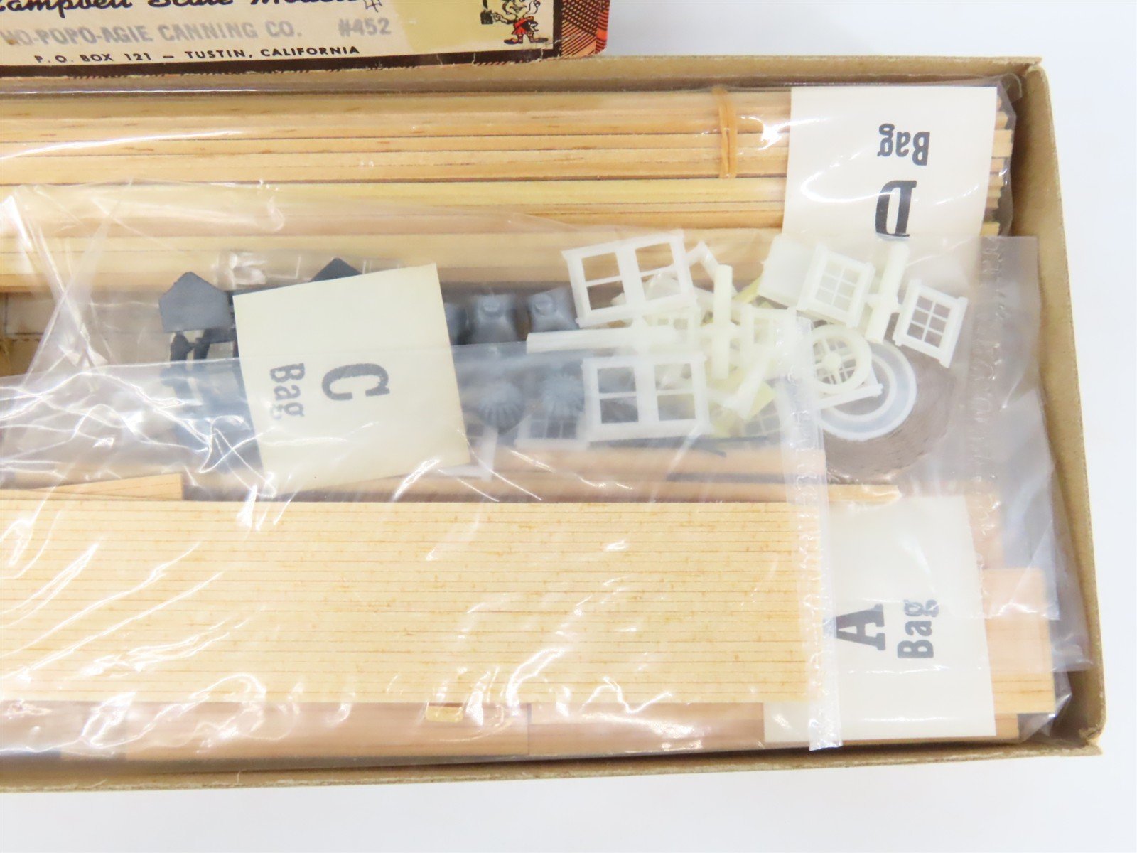 HO Scale Campbell 452 Popo-Agie Canning Co. Building Craftsman Kit