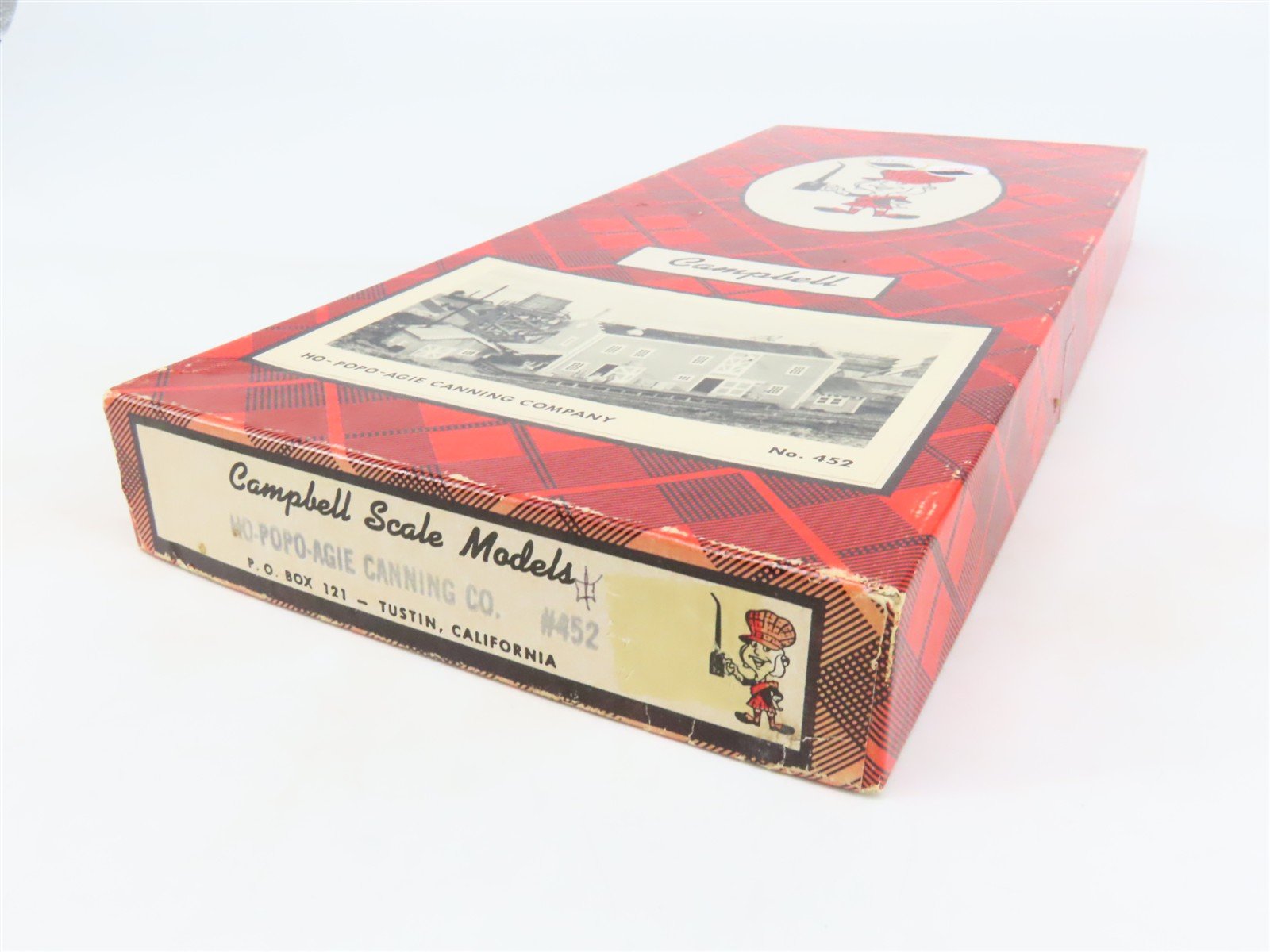 HO Scale Campbell 452 Popo-Agie Canning Co. Building Craftsman Kit