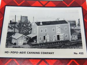 HO Scale Campbell 452 Popo-Agie Canning Co. Building Craftsman Kit