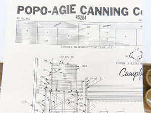 HO Scale Campbell 452 Popo-Agie Canning Co. Building Craftsman Kit