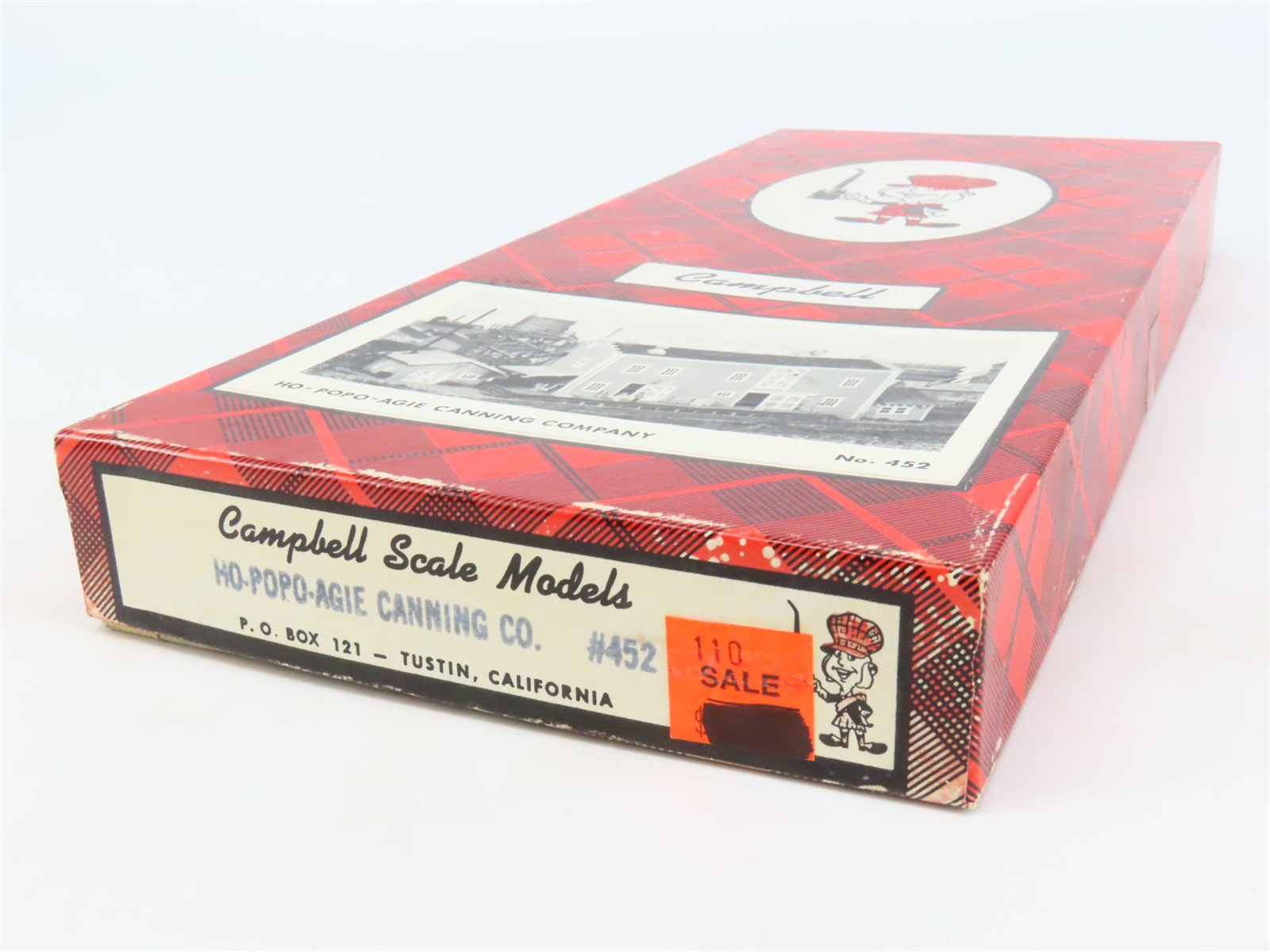HO Scale Campbell 452 Popo-Agie Canning Co. Building Craftsman Kit