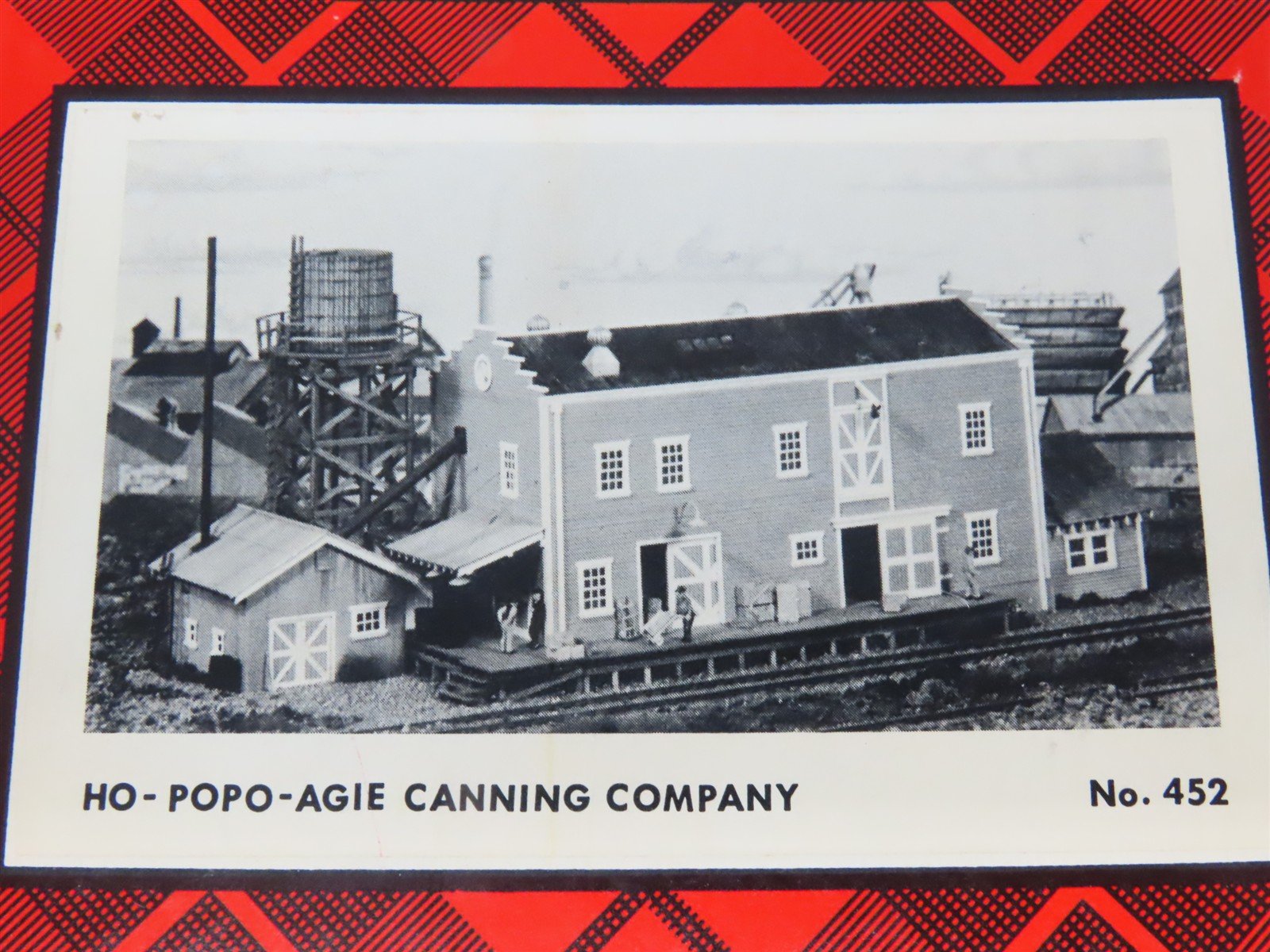 HO Scale Campbell 452 Popo-Agie Canning Co. Building Craftsman Kit
