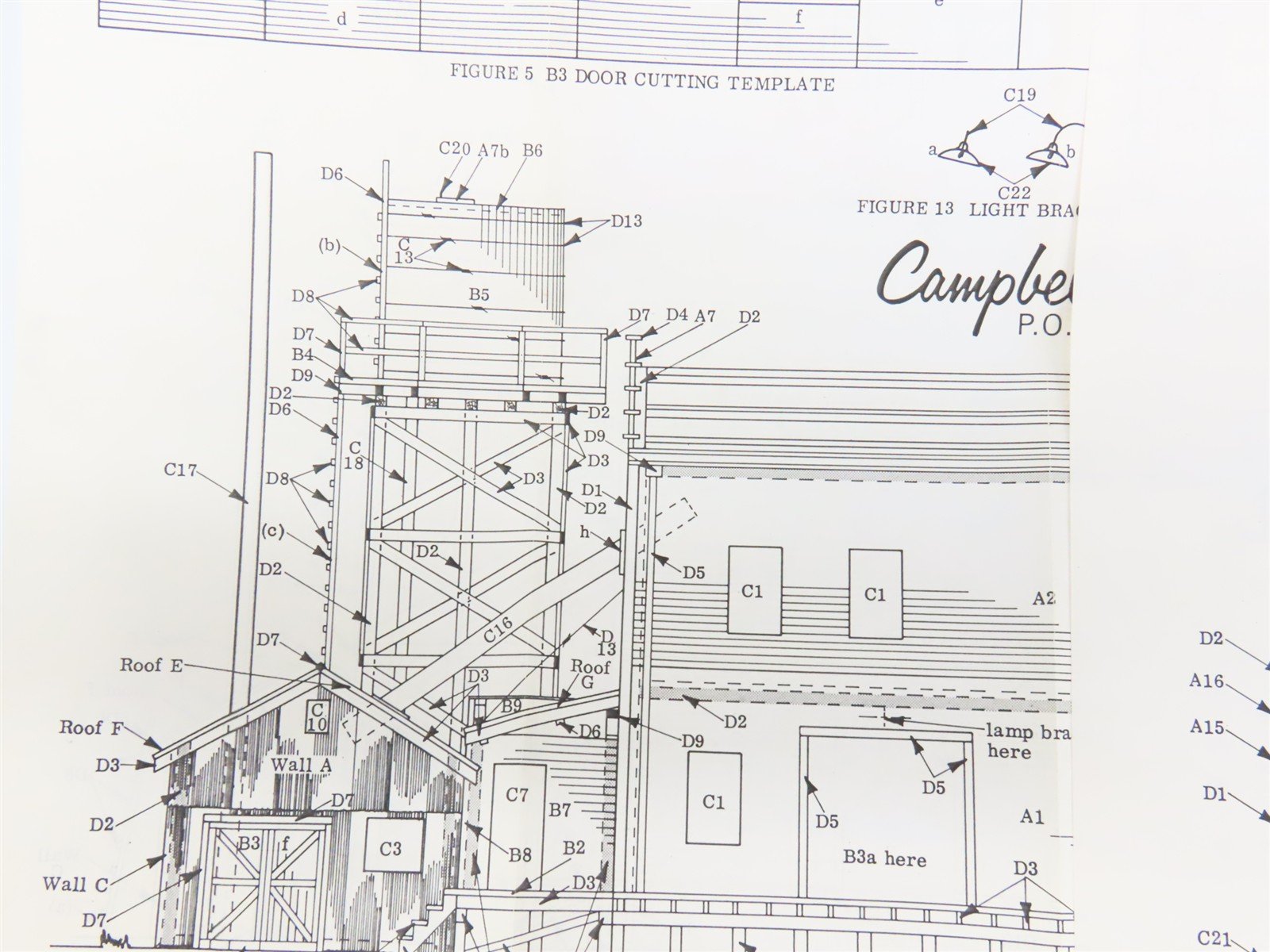 HO Scale Campbell 452 Popo-Agie Canning Co. Building Craftsman Kit