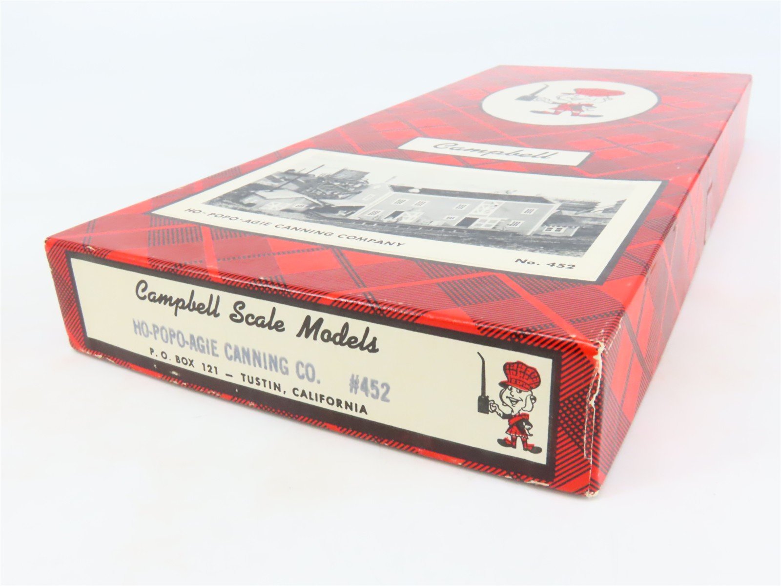 HO Scale Campbell 452 Popo-Agie Canning Co. Building Craftsman Kit