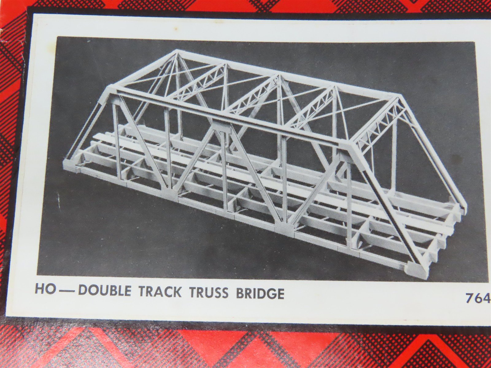 HO Scale Campbell 764-995 Double Track Truss Bridge Craftsman Kit