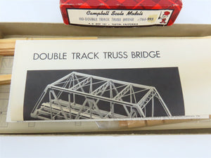 HO Scale Campbell 764-995 Double Track Truss Bridge Craftsman Kit