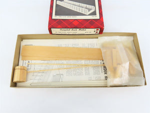 HO Scale Campbell 766-350 Thru-Plate Girder Bridge Building Craftsman Kit