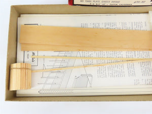HO Scale Campbell 766-350 Thru-Plate Girder Bridge Building Craftsman Kit