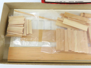 HO Scale Campbell 766-595 Thru-Plate Girder Bridge Building Craftsman Kit