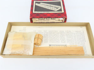 HO Scale Campbell 766 Thru-Plate Girder Bridge Building Craftsman Kit