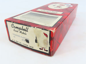 HO Scale Campbell 786 Passenger Platforms Building Craftsman Kit