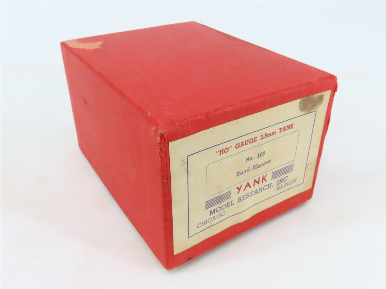 HO Scale Yank 108 Sand Hopper Building Craftsman Kit