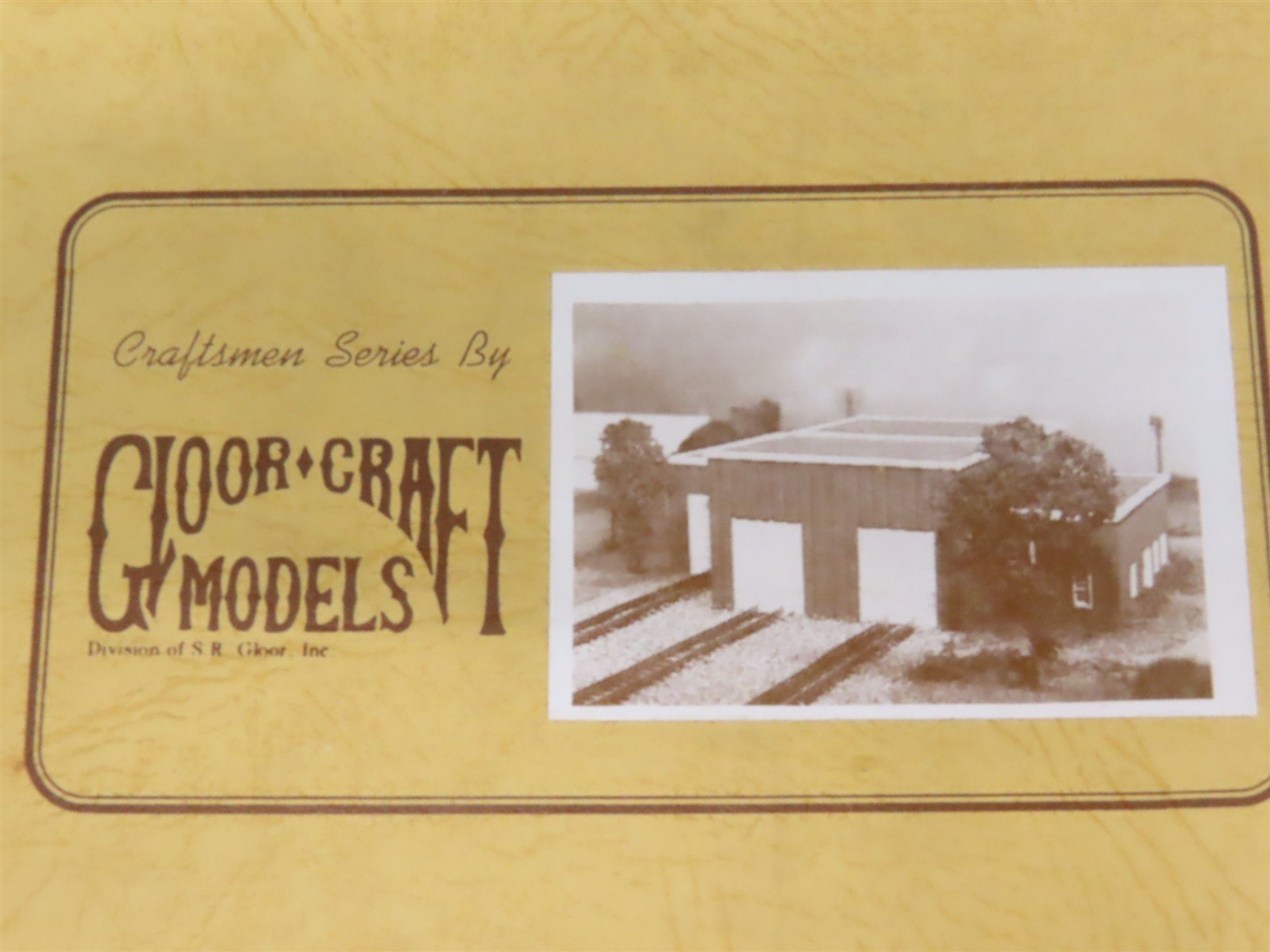 HO Scale Gloor Craft 451 Diesel Service Facility Building Craftsman Kit