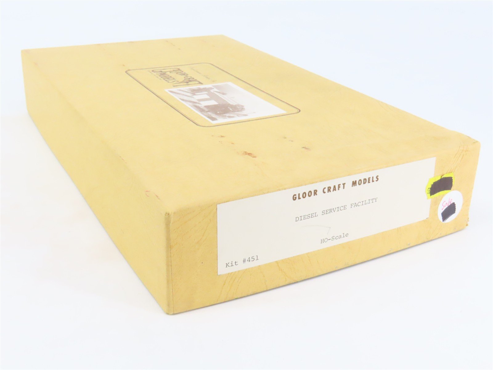 HO Scale Gloor Craft 451 Diesel Service Facility Building Craftsman Kit