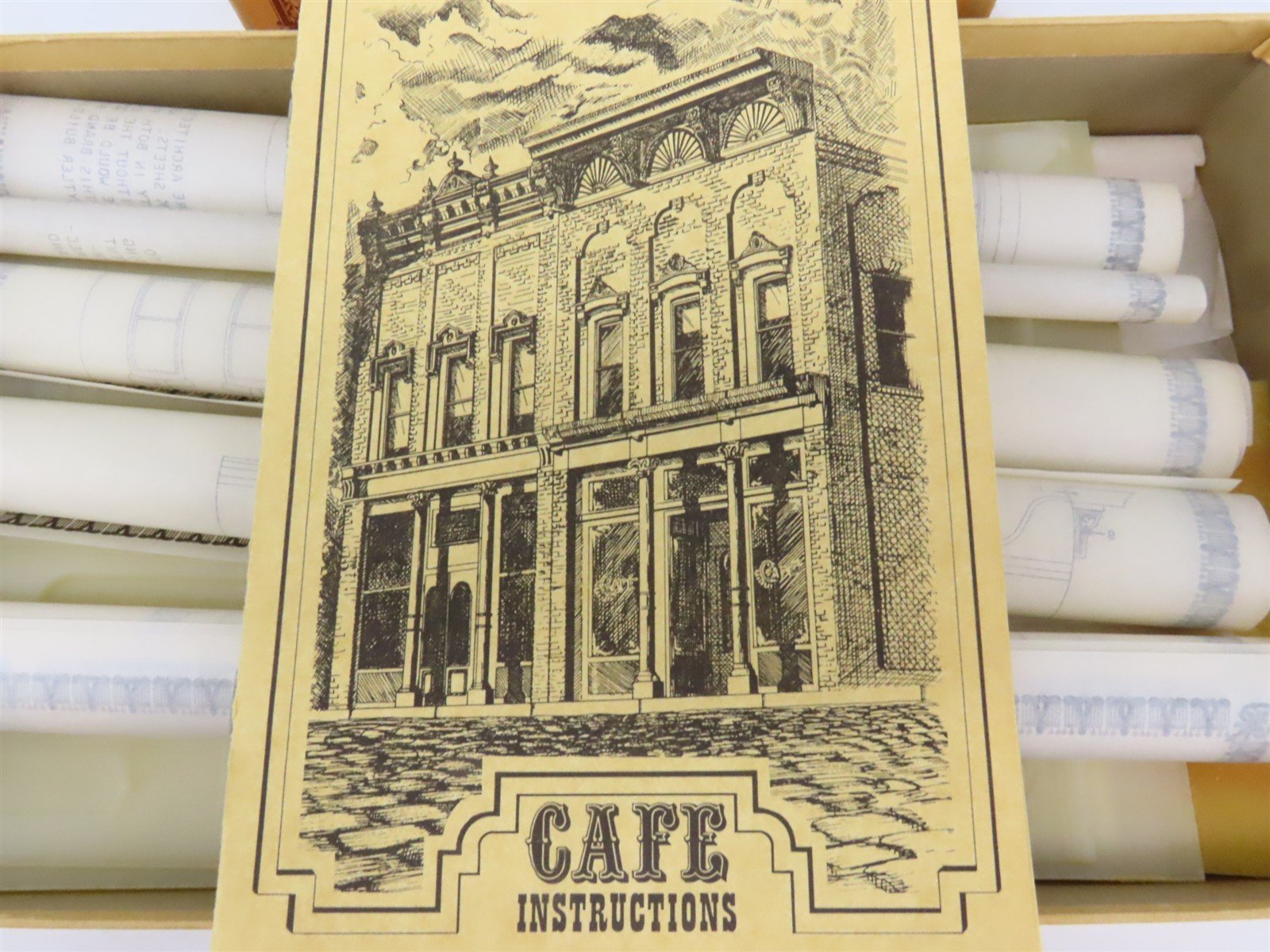 HO Scale Lytler & Lytler 7702 Cafe Building Craftsman Kit #2