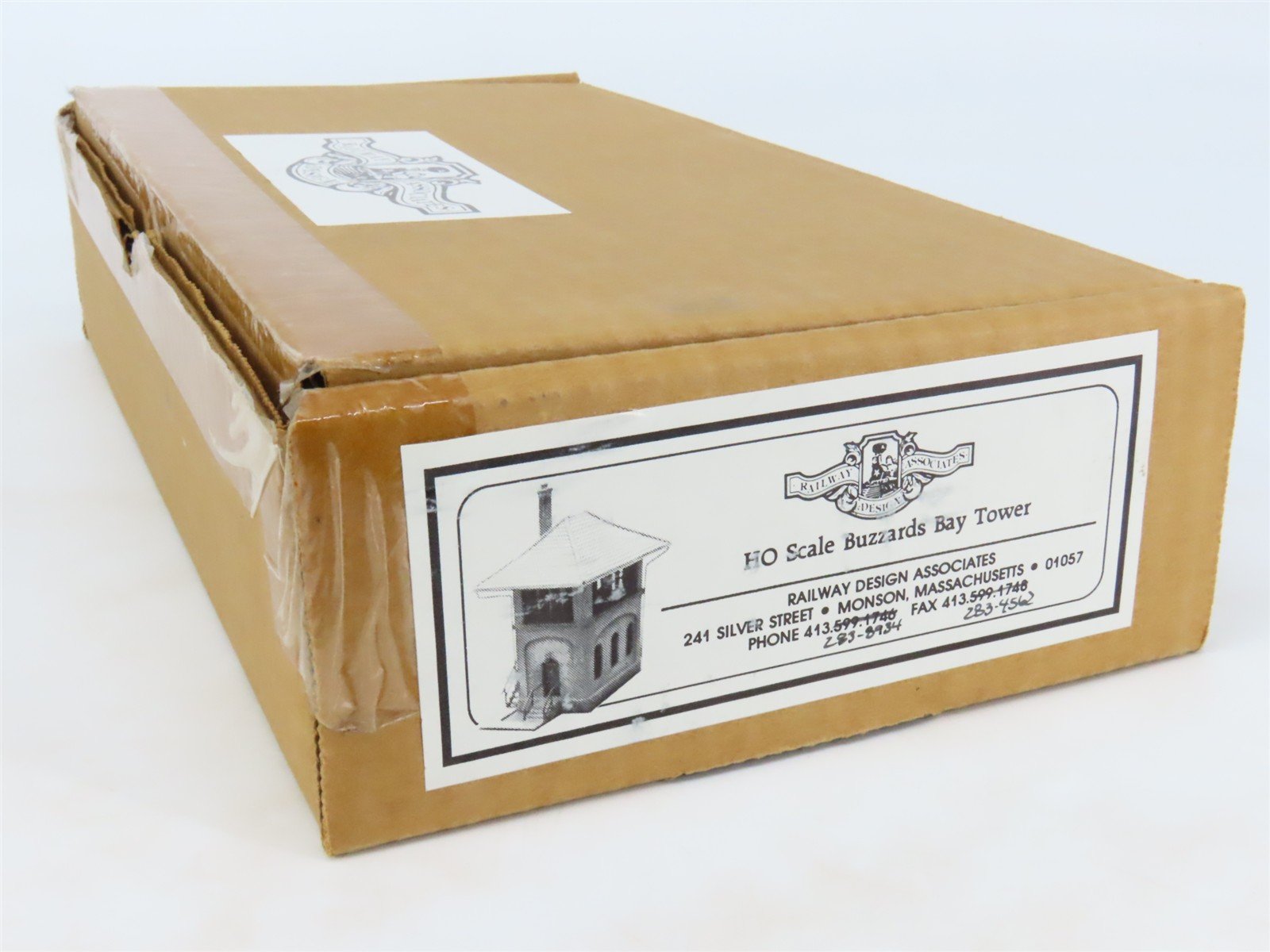 HO Scale Railway Associates Buzzards Bay Tower Building Craftsman Kit