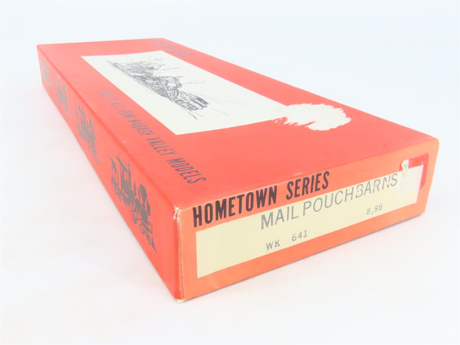 HO Scale Hometown Series WK641 Mail Pouch barns Building Craftsman Kit