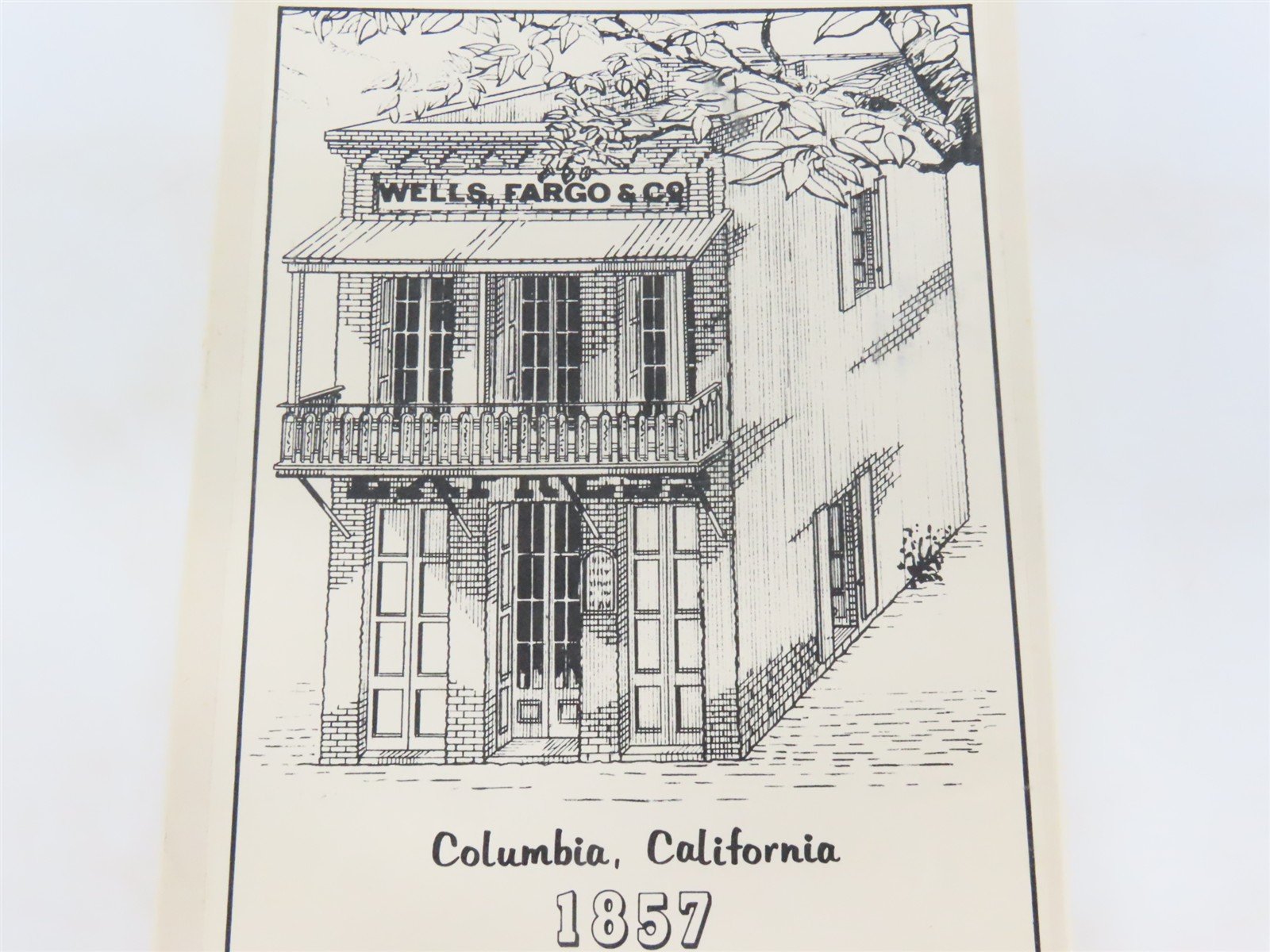 HO Scale HSM Models WF-10 Wells Fargo Express Office Building Craftsman Kit