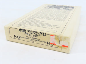 HO White Ground 2 MA&PA RR Notch Cliff Passenger Shelter Building Craftsman Kit