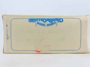 HO Scale White Ground 12 Atsan Ice Company Building Craftsman Kit