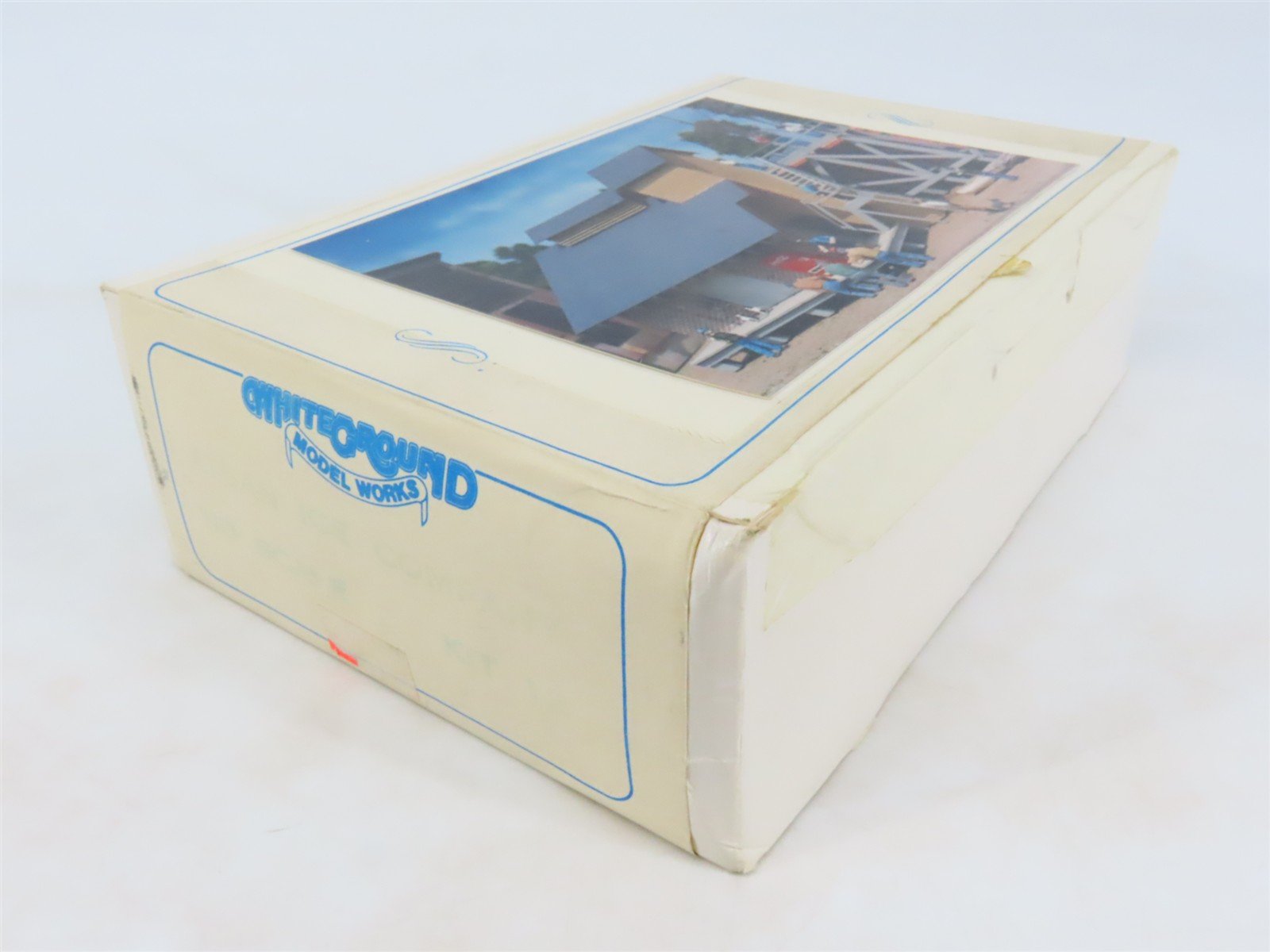 HO Scale White Ground 12 Atsan Ice Company Building Craftsman Kit