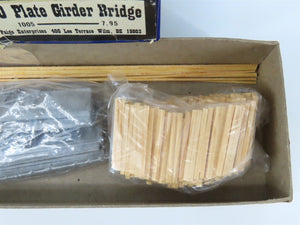 HO Scale Paige Enterprises 1005 Plate Girder Bridge Building Craftsman Kit