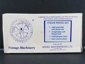 HO Scale Miniature Machine Works 502 Steam Piping Set Kit