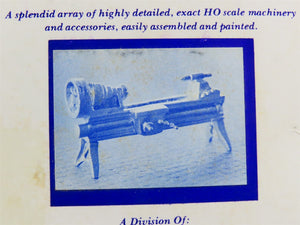 HO Scale Miniature Machine Works 505 Shop Lathe Set Kit