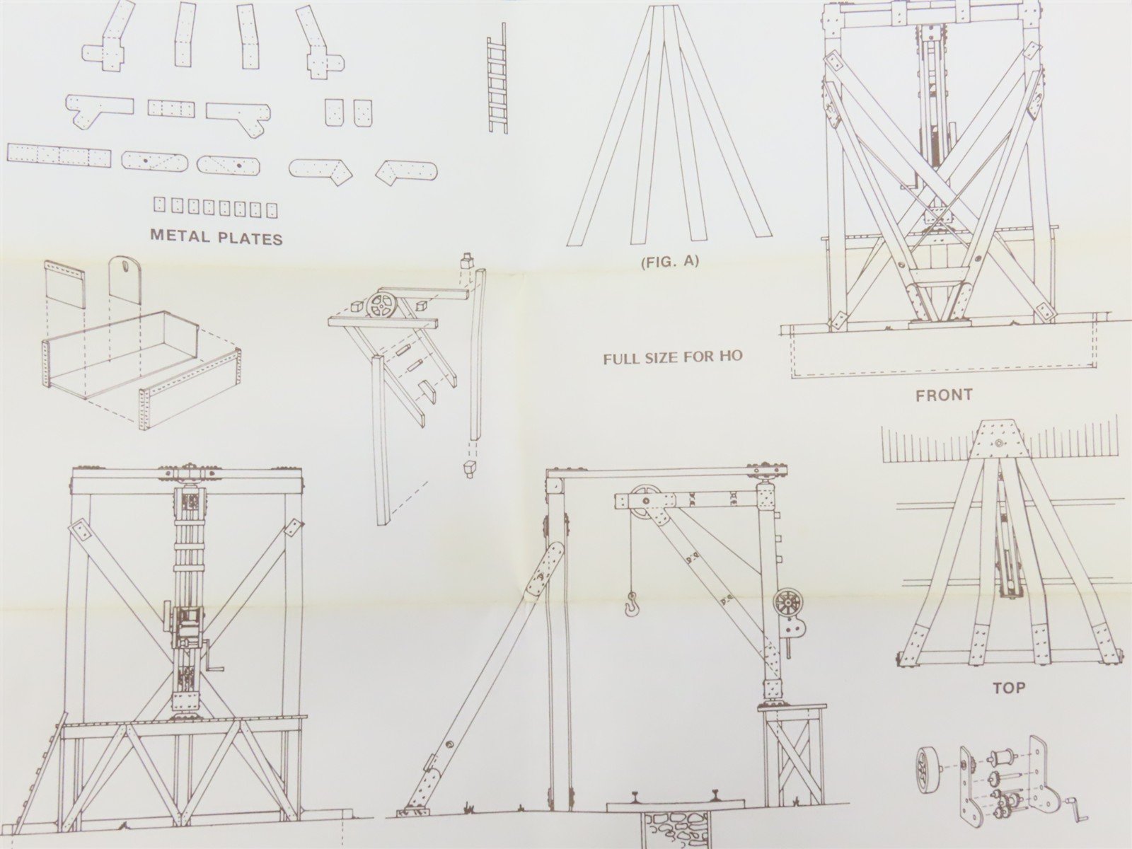 HO Scale Durango Press DP-40 Ashpit Building Kit