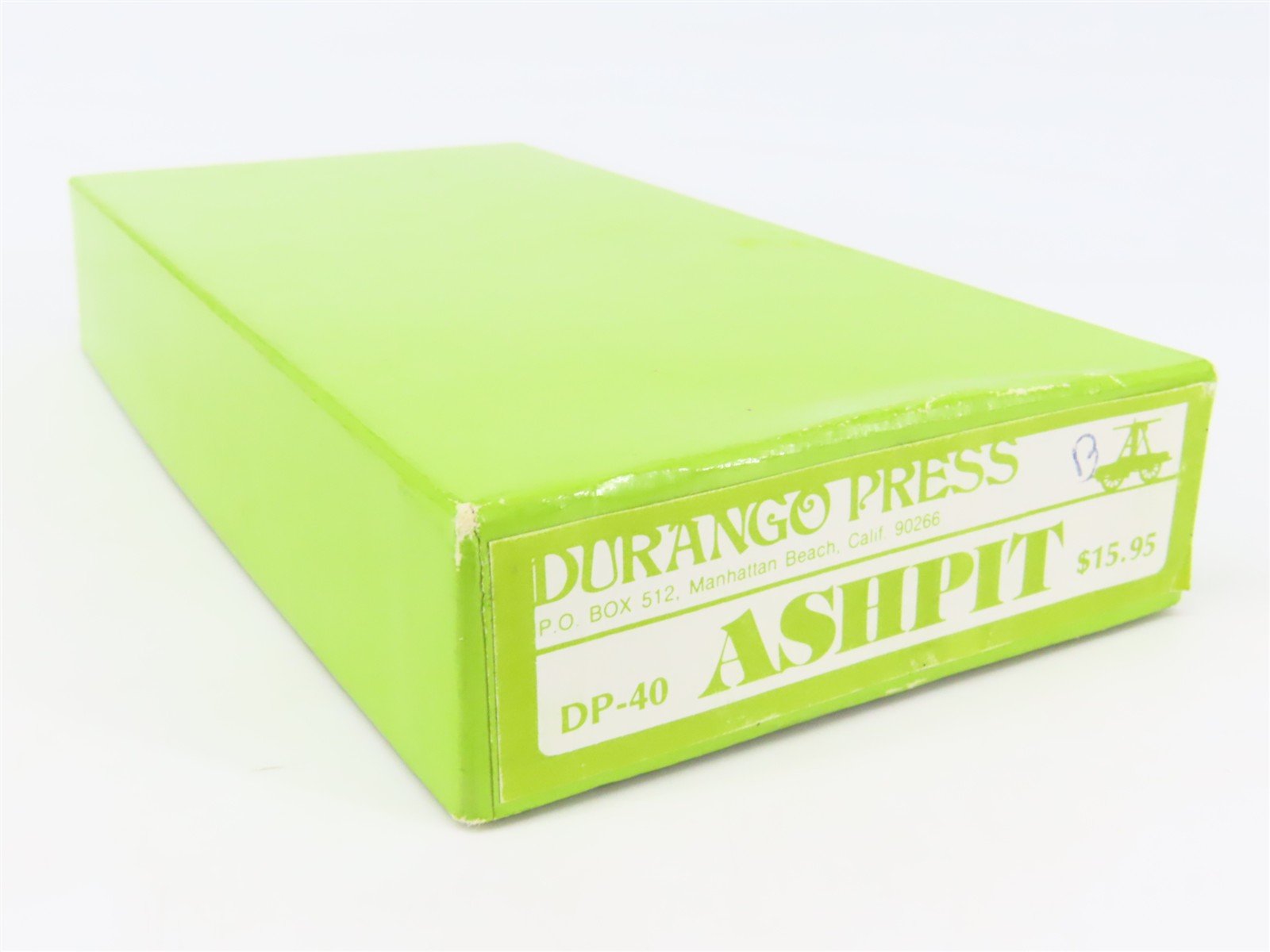HO Scale Durango Press DP-40 Ashpit Building Kit