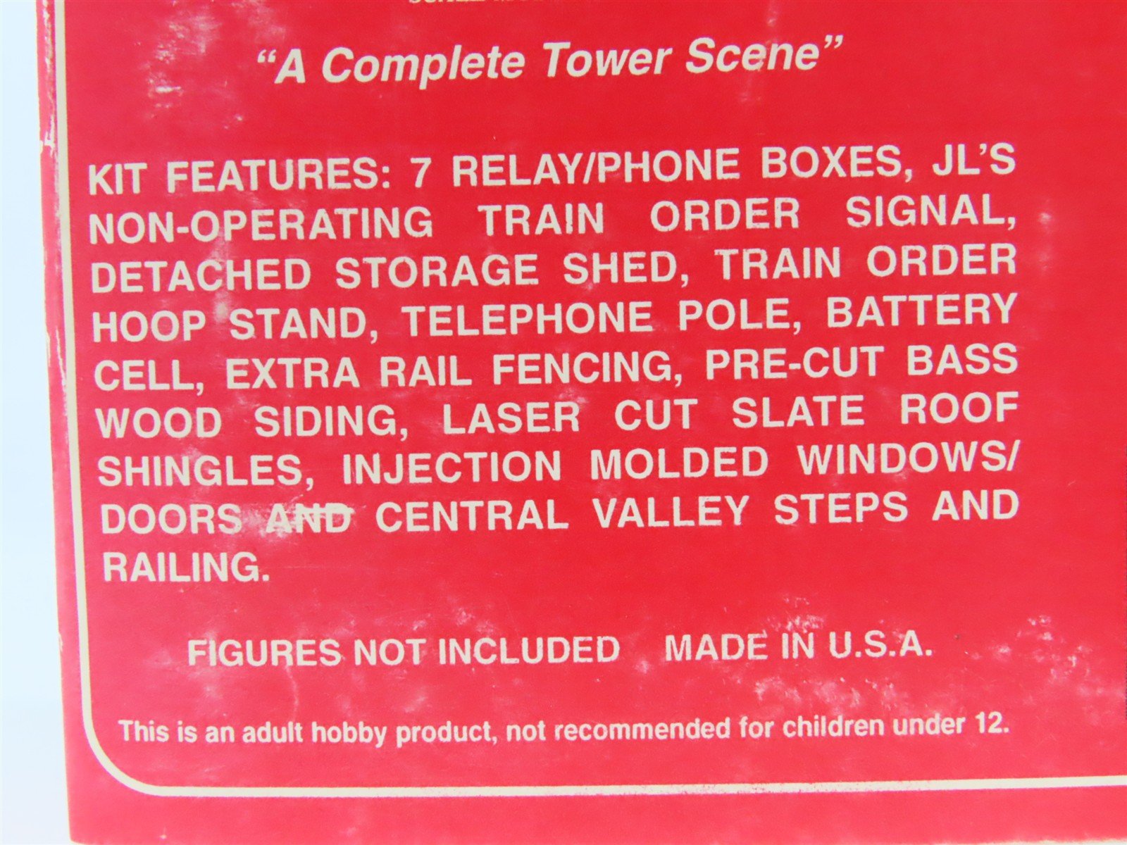 HO Scale JL Innovative Design 291 Bagwell Junction Tower Building Craftsman Kit