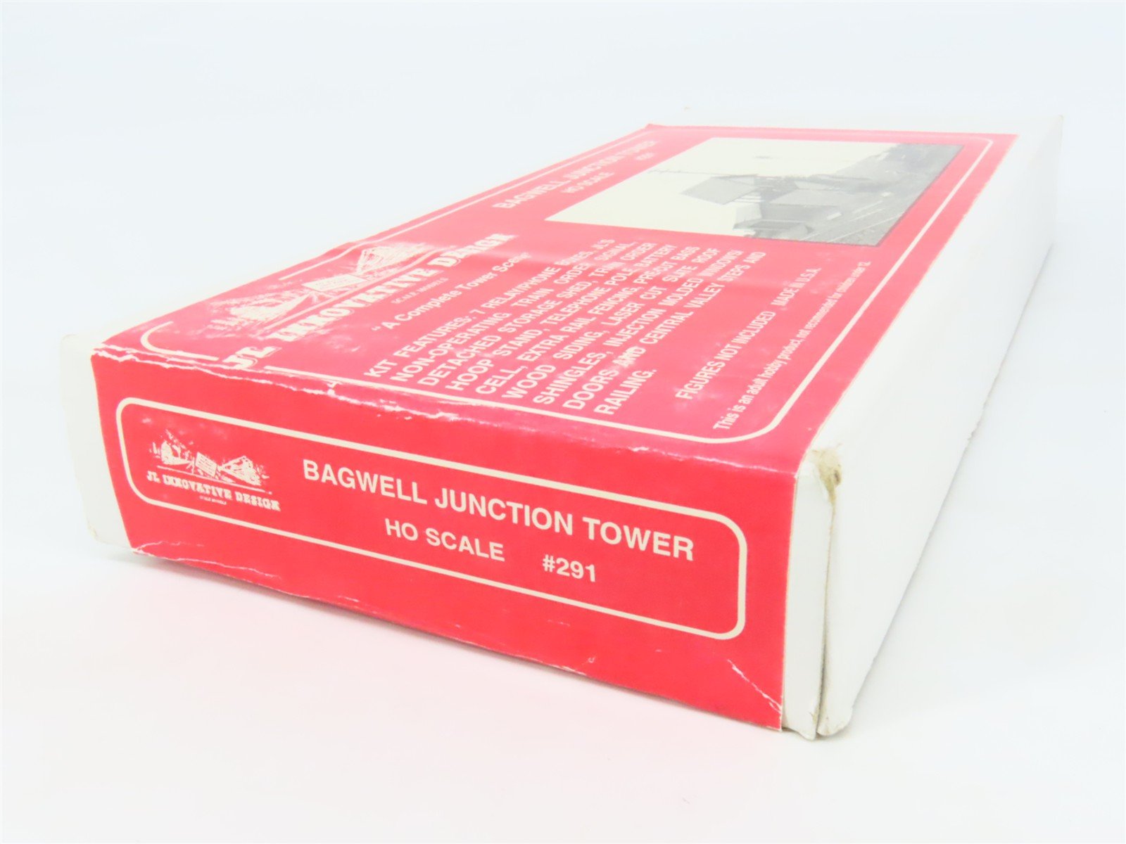 HO Scale JL Innovative Design 291 Bagwell Junction Tower Building Craftsman Kit