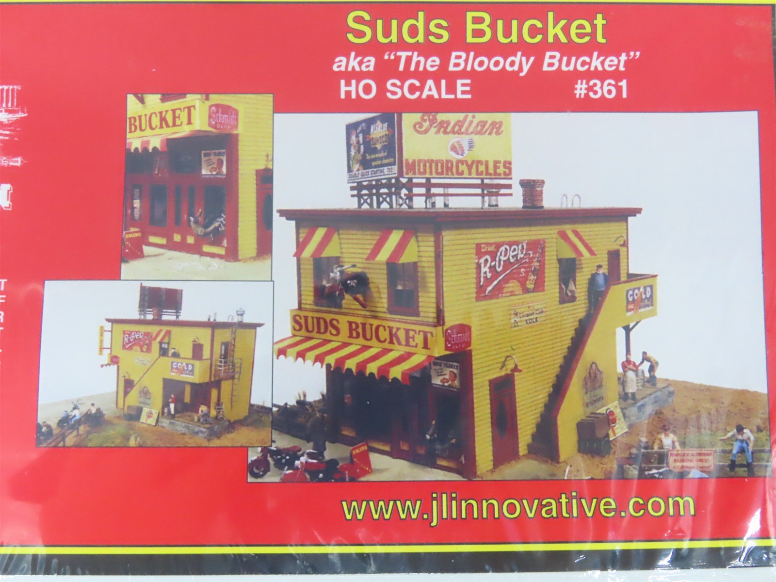 HO Scale JL Innovative Design 381 Kilborn Marine Sales Building Craftsman Kit