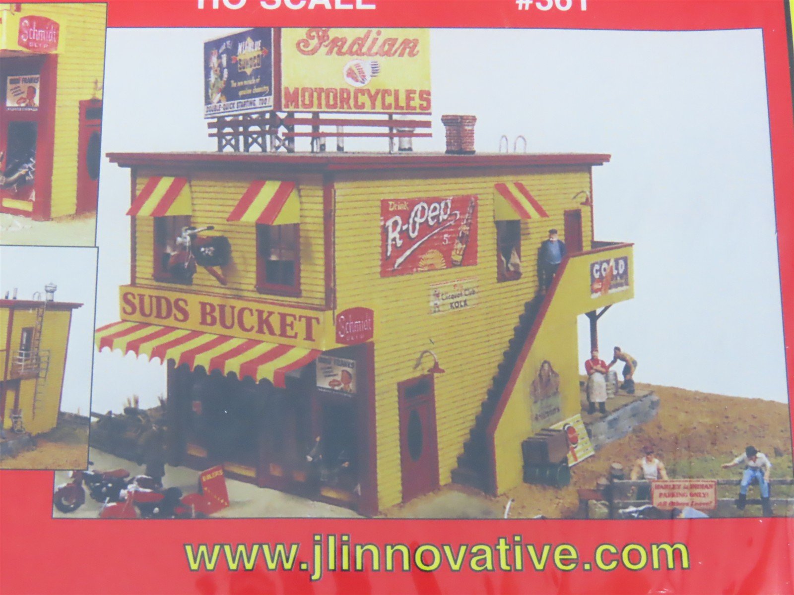 HO Scale JL Innovative Design 381 Kilborn Marine Sales Building Craftsman Kit