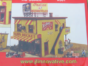HO Scale JL Innovative Design 381 Kilborn Marine Sales Building Craftsman Kit