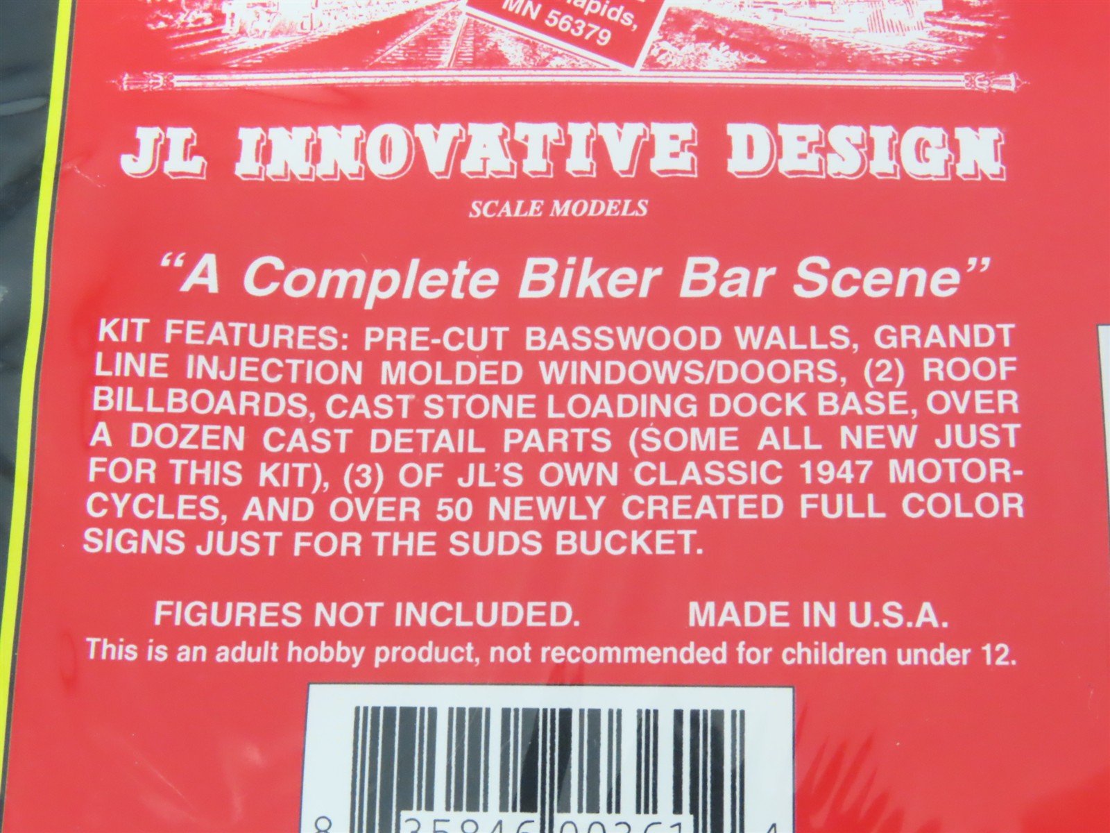 HO Scale JL Innovative Design 381 Kilborn Marine Sales Building Craftsman Kit