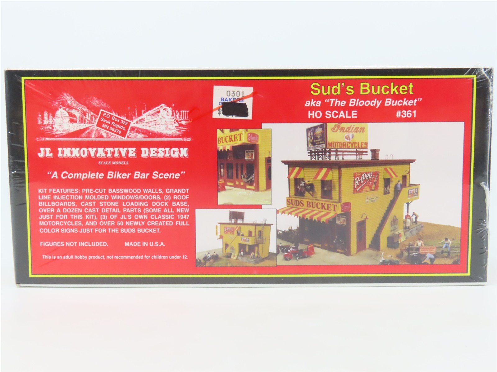 HO Scale JL Innovative Design 361 Sud's Bucket Building Craftsman Kit