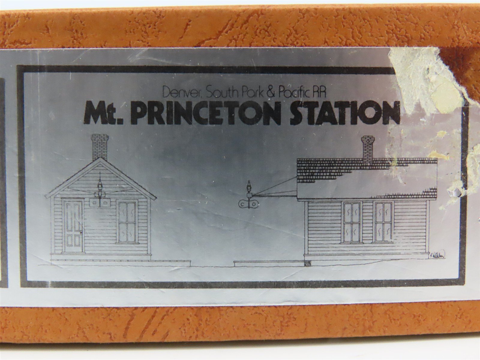 HO The Structure Company 1003 Mt. Princeton Station Building Craftsman Kit