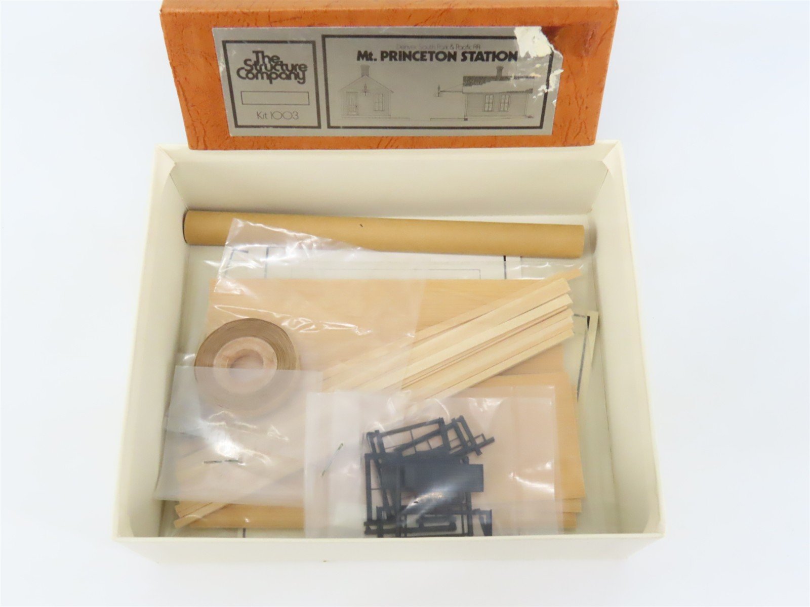 HO The Structure Company 1003 Mt. Princeton Station Building Craftsman Kit